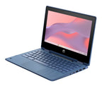 HP Chromebook Fortis x360 G5 Intel® N N100 29.5 cm (11.6") Touchscreen HD 8 GB LPDDR5x-SDRAM 64 GB eMMC Wi-Fi 6E (802.11ax) ChromeOS Blue