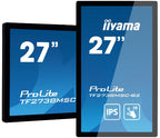iiyama ProLite TF2738MSC-B2 computer monitor 68.6 cm (27") 1920 x 1080 pixels Full HD LED Touchscreen Multi-user Black