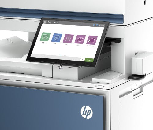HP Color LaserJet Enterprise Flow MFP 6800zfw+ Printer, Print, copy, scan, fax, Flow; Touchscreen; Stapling; TerraJet cartridge