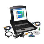 Tripp Lite B020-U08-19-IP NetDirector 8-Port 1U Rack-Mount Console KVM Switch with 19-in. LCD and IP Remote Access