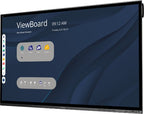 Viewsonic IFP8662 Signage Display Interactive flat panel 2.18 m (86") LED Wi-Fi 350 cd/m² 4K Ultra HD Black Touchscreen Built-in processor Android 8.0