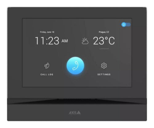 Axis I5304 video intercom system 17.8 cm (7") Black