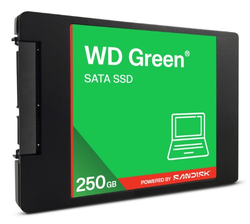 Western Digital Green WD ™ SATA SSD 2,5"/7 mm POWERED BY SANDISK 250 GB
