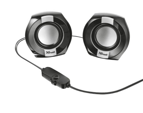 Trust Polo Compact 2.0 loudspeaker Black Wired 8 W