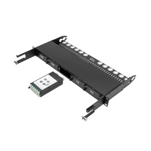 Tripp Lite N482-2M12-LC12 40Gb to 10Gb Breakout Cassette - (x2) 12-Fiber OM4 MTP/MPO ( Male with Pins ) to (x12) LC