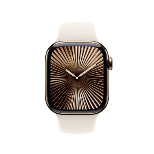 Apple MXLM3ZM/A smart wearable accessory Band Beige Fluoroelastomer