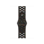 Apple MGAE4ZM/A smart wearable accessory Band Black Aluminium, Fluoroelastomer