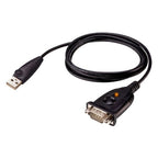 ATEN UC232AF serial cable Black 1.2 m USB Type-A DB-9