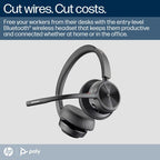 HP Poly Voyager 4320-M Microsoft Teams Certified Headset +BT700 dongle +Charging Stand