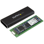 StarTech.com M.2 SSD Enclosure for M.2 SATA SSDs - USB 3.0 (5Gbps) with UASP - TAA