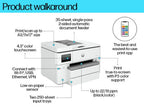 HP OfficeJet Pro 9730e Wireless All-in-One Color Printer, Instant Ink; Two-sided printing