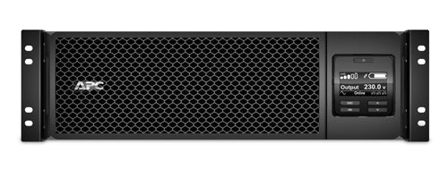 APC Smart-UPS On-Line, 5kVA, Rackmount 3U, 230V, 6x C13+4x C19 IEC outlets, Network Card, Extended runtime, W/ rail kit, 6-year warranty