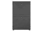 Vertiv VR3350SP rack cabinet 42U Freestanding rack Black, Transparent