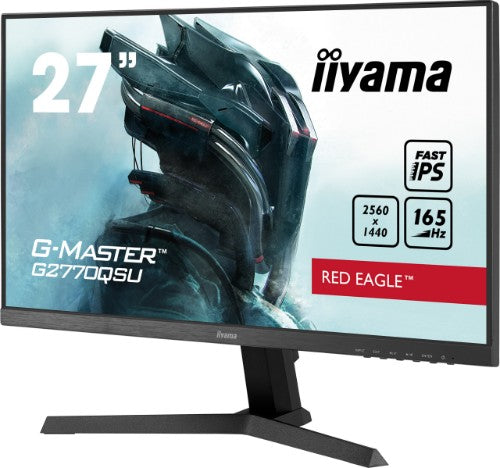 iiyama G-MASTER G2770QSU-B1 computer monitor 68.6 cm (27") 2560 x 1440 pixels Wide Quad HD LCD Black