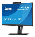 iiyama 24’’ IPS monitor with a built-in Windows Hello camera and microphone