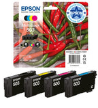 Epson C13T09Q64010/503 Ink cartridge multi pack Bk,C,M,Y 210pg + 3x165pg Pack=4 for Epson XP-5200