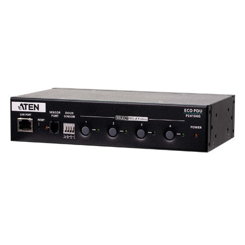ATEN PE4104G power distribution unit (PDU) 4 AC outlet(s) 1U Black