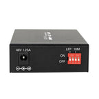 Tripp Lite N785-INT-PSCMM2 Gigabit Multimode Fiber to Ethernet Media Converter, POE+, International Power Cables, 10/100/1000 SC, 1310 nm, 2 km (1.2 mi.)