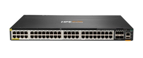 HPE Aruba Networking CX 6300M 48-port Smart Rate 1/2.5/5GbE Class 6 PoE and 4-port SFP56 Switch