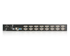 StarTech.com 16 Port 1U Rackmount USB PS/2 KVM Switch with OSD