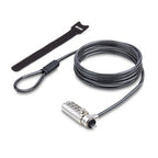 StarTech.com Slim Lock Nano Slot Compatible, 5ft/1.5m Locking Cable, Anti-Theft Security For Laptop/Notebook Computer, Cut-Resistant Steel Cable, 4-Digit Lock, TAA