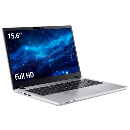 Acer TravelMate P2 TMP215-55 c5-120u 16GB 512GB W11Pe Intel Core 5 Laptop 39.6 cm (15.6") Full HD DDR5-SDRAM SSD Wi-Fi 6E (802.11ax) Windows 11 Pro Education Grey