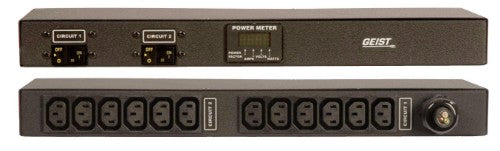 Vertiv Geist Metered power distribution unit (PDU) 12 AC outlet(s) 1U Black