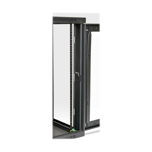 Tripp Lite SRW18USDPG SmartRack 18U UPS-Depth Wall-Mount Half-Height Rack Enclosure, Clear Acrylic Window, Hinged Back