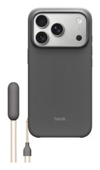 Apple Beats iPhone 17 Pro Kickstand Case with MagSafe and Camera Control - Granite Grey
