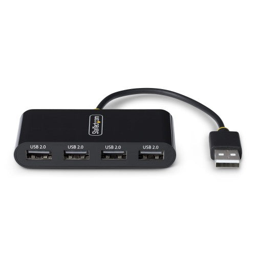 StarTech.com ST4200MINI2-USB-HUB interface hub USB 2.0 480 Mbit/s Black