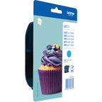 Brother LC-123C Ink cartridge cyan, 600 pages ISO/IEC 24711 5.9ml for Brother DCP-J 132/MFC-J 4510/MFC-J 6920