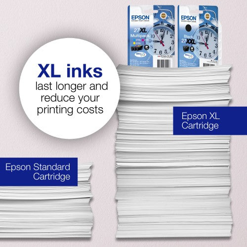Epson C13T27024012/27 Ink cartridge cyan, 300 pages 3.6ml for Epson WF 3620