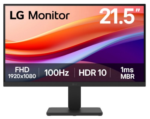 LG 22U401A-B computer monitor 54.6 cm (21.5") 1920 x 1080 pixels Full HD LED Black