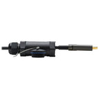Tripp Lite P568FA-50M-W High-Speed Armored HDMI Fiber Active Optical Cable (AOC) with Hooded Connectors - 4K @ 60 Hz, HDR, IP68, M/M, Black, 50 m (164 ft.)