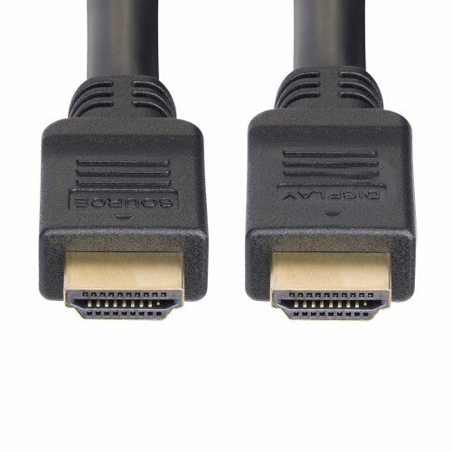 StarTech.com 50ft (15m) Active HDMI 2.0 Cable, CMP, Plenum Rated, High Speed HDMI Cable, 4K 60Hz, HDR10/HDCP 2.2/ARC, CMP In Wall HDMI Cord
