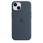 Apple iPhone 14 Silicone Case with MagSafe - Storm Blue