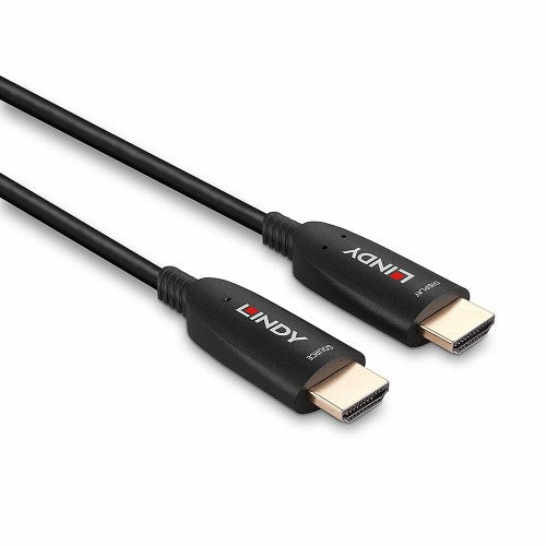 Lindy 100m Fibre Optic Hybrid HDMI 8K60 Cable