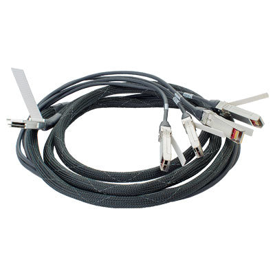 HPE BladeSystem c-Class InfiniBand/fibre optic cable 5 m QSFP+ 4x SFP+