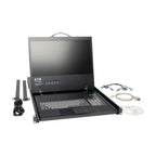 Tripp Lite B070-016-19 NetCommander 16-Port Cat5 1U Rack-Mount Console KVM Switch with 19-in. LCD