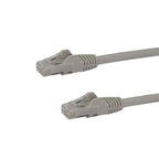 StarTech.com 100ft CAT6 Ethernet Cable - Gray CAT 6 Gigabit Ethernet Wire -250MHz 100W PoE RJ45 UTP Network/Patch Cord Snagless w/Strain Relief Individually Tested
