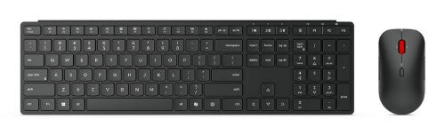 Lenovo 4X31S04843 keyboard Mouse included Office RF Wireless + Bluetooth French, German Black