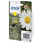 Epson C13T18144012/18XL Ink cartridge yellow high-capacity, 450 pages 6,6ml for Epson XP 30