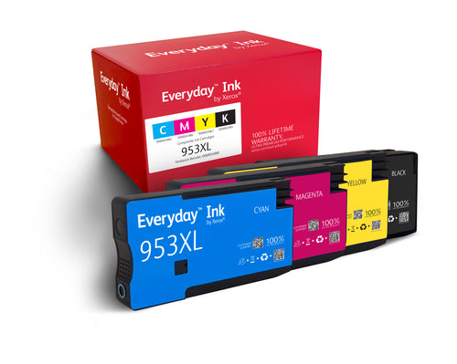 Everyday™ Multipack Ink by Xerox compatible with HP HP953XL (HP953XL MULTIPACK), High capacity