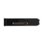 Tripp Lite U442-DOCK5D-GY USB-C Dock - 4K HDMI, USB 3.x (5Gbps), USB-A/C Hub Ports, GbE, Memory Card, 100W PD Charging, Detachable Cord
