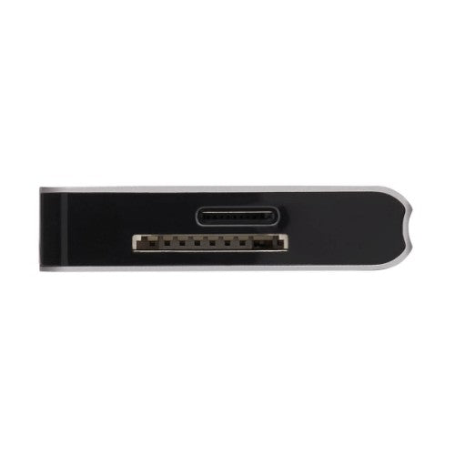 Tripp Lite U442-DOCK5D-GY USB-C Dock - 4K HDMI, USB 3.x (5Gbps), USB-A/C Hub Ports, GbE, Memory Card, 100W PD Charging, Detachable Cord