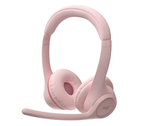 Logitech Zone 300 Headset Wireless Head-band Office/Call center Bluetooth Rose