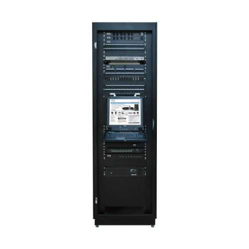 Tripp Lite SR45UB 45U SmartRack Standard-Depth Server Rack Enclosure Cabinet with doors & side panels
