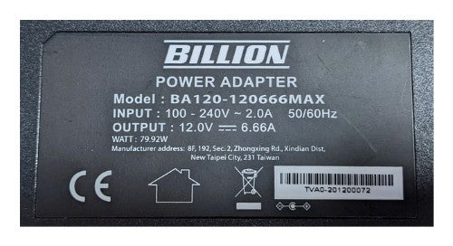 Elo Touch Solutions E596619 power adapter/inverter 80 W Black