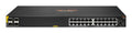 HPE Aruba Networking Aruba 6100 24G Class4 PoE 4SFP+ 370W Managed L3 Gigabit Ethernet (10/100/1000) Power over Ethernet (PoE) 1U Black