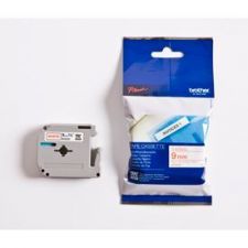 Brother MK-222BZ DirectLabel red on white 9mm x 8m for Brother P-Touch M 9-12mm